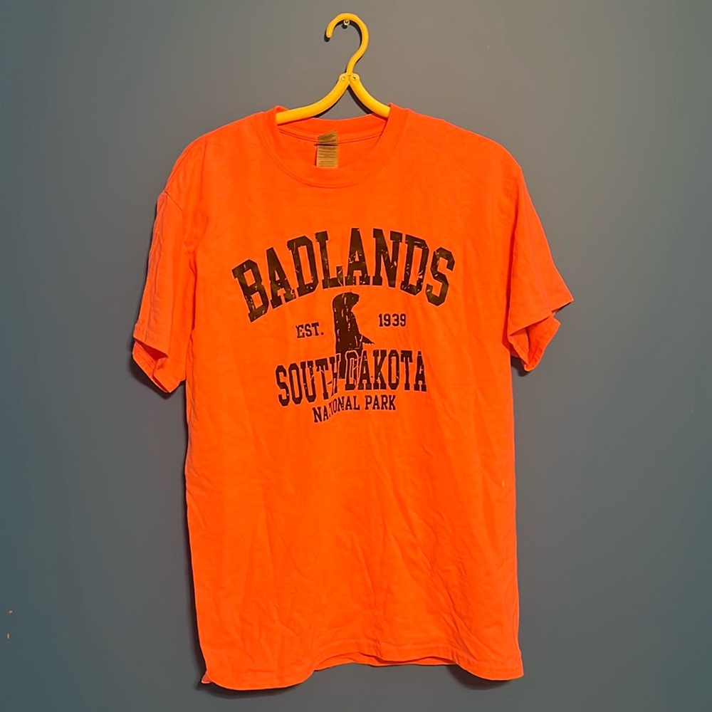 Neon Pink Badlands T-shirt